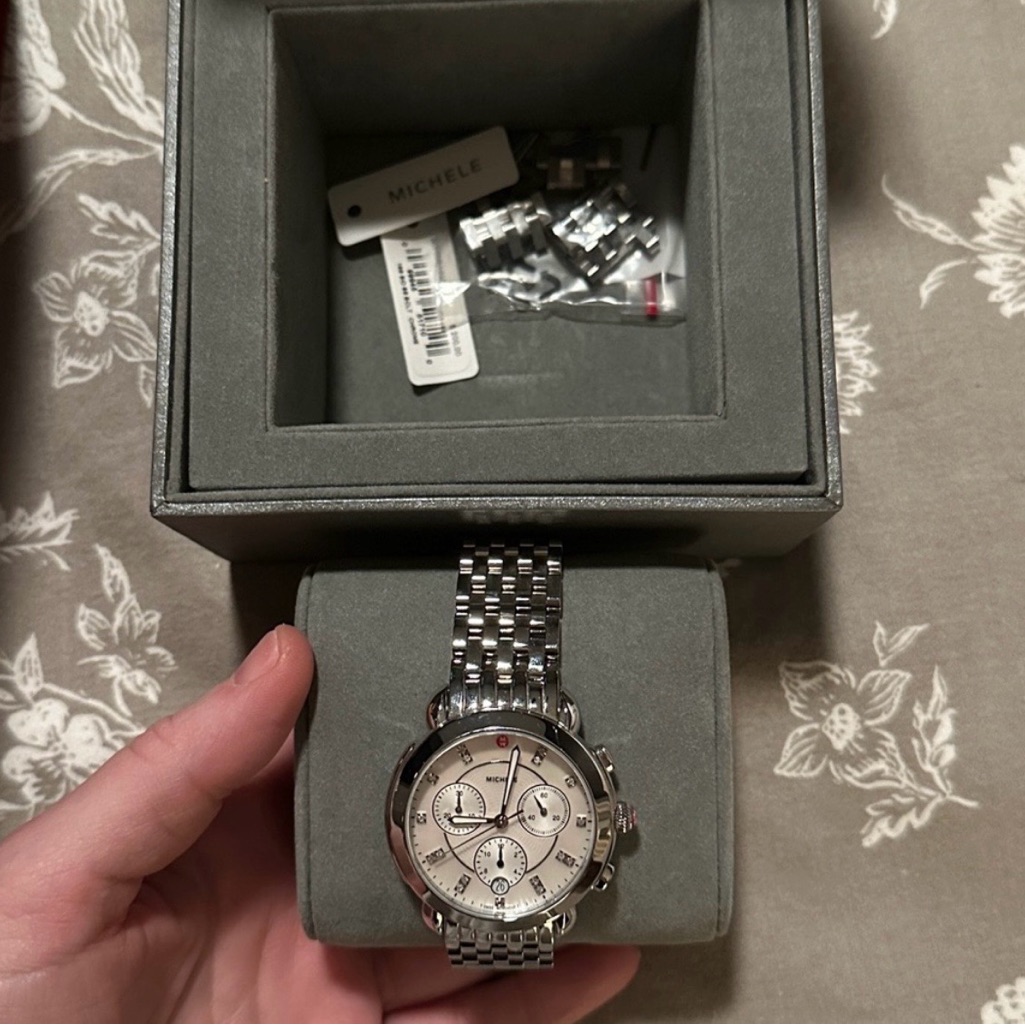 Michele Csx Diamond Embellished  Brand New